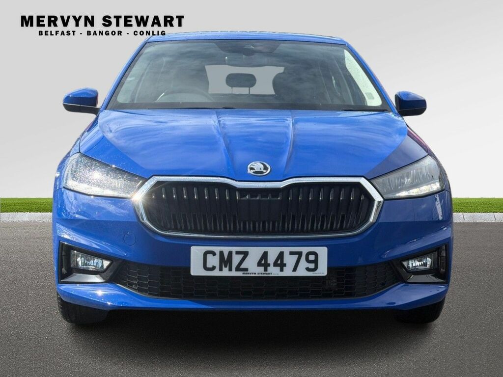Skoda Fabia Se Comfort 1.0 Mpi 80 Ps 5G Man 2023 CMZ4479 Blue #3