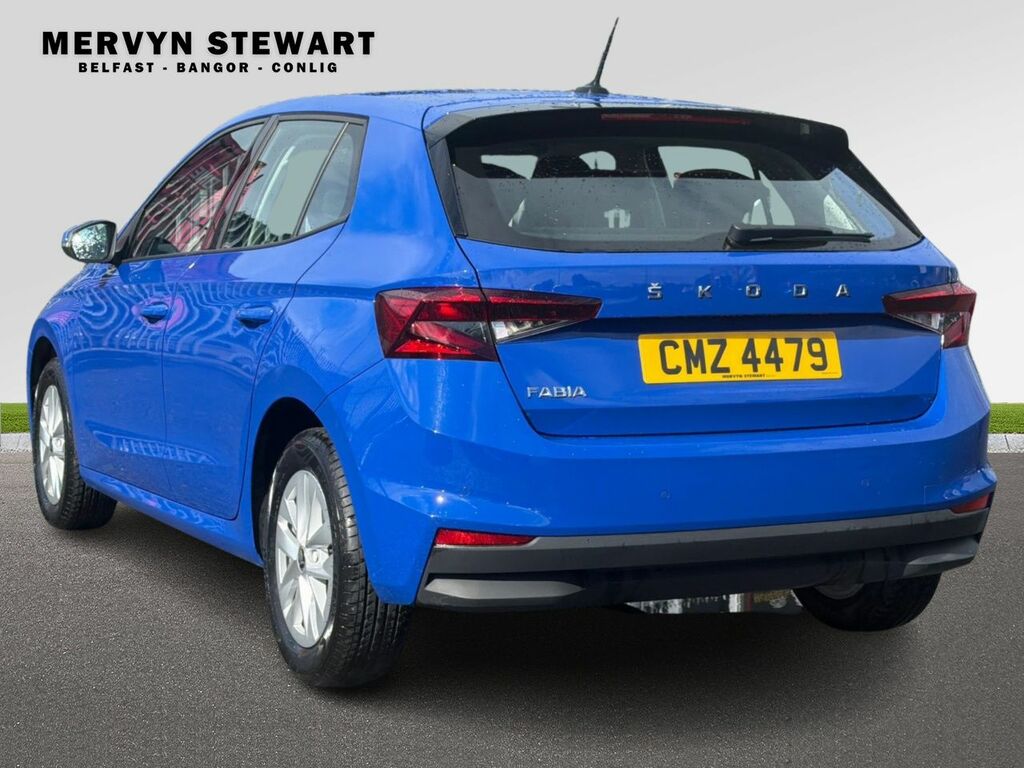 Skoda Fabia Se Comfort 1.0 Mpi 80 Ps 5G Man 2023 CMZ4479 Blue #6