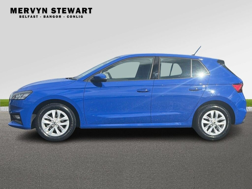 Skoda Fabia Se Comfort 1.0 Mpi 80 Ps 5G Man 2023 CMZ4479 Blue #5