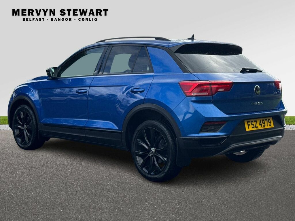 Volkswagen T-Roc Black Edition Tsi FSZ4979 Blue #6