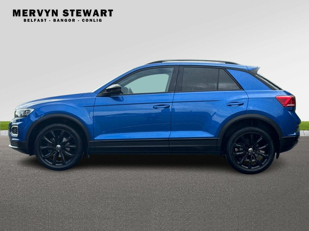 Volkswagen T-Roc Black Edition Tsi FSZ4979 Blue #5