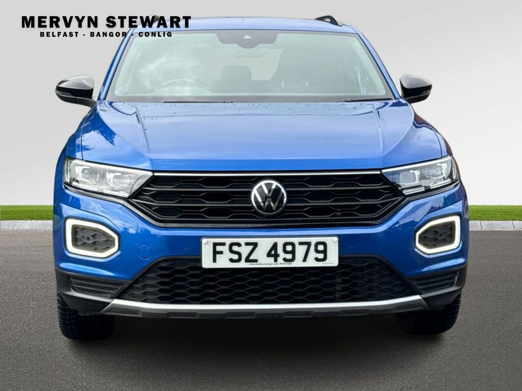 Volkswagen T-Roc Black Edition Tsi FSZ4979 Blue #3