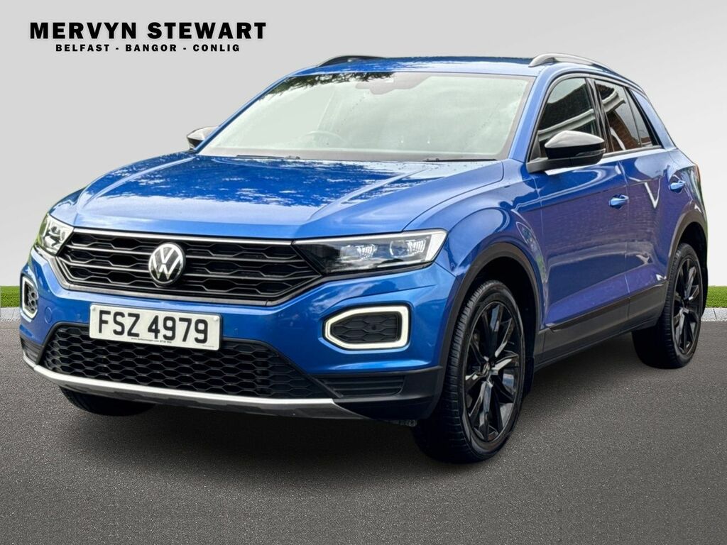 Volkswagen T-Roc Black Edition Tsi FSZ4979 Blue #4