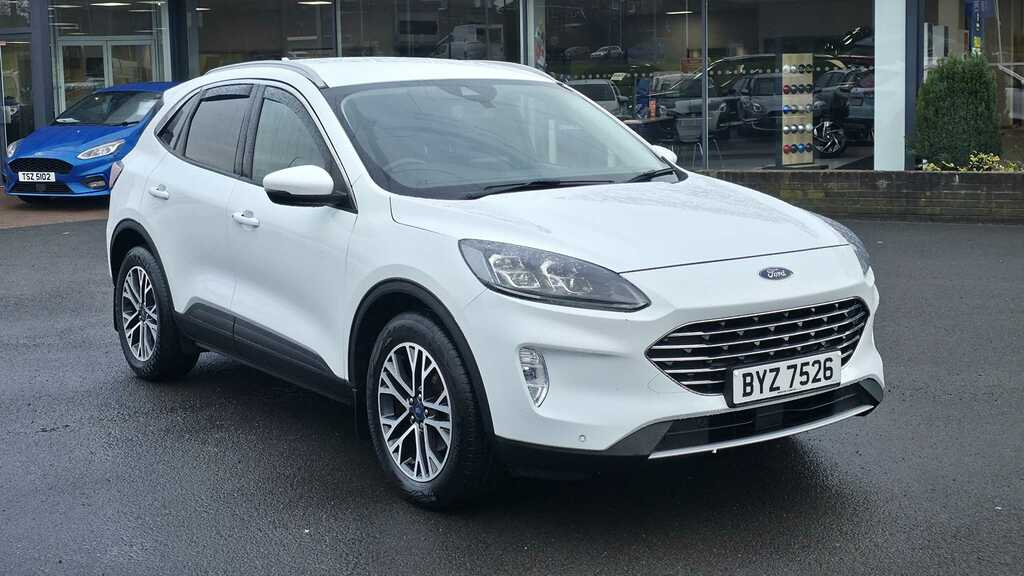 Ford Kuga Titanium Ed Eblue Mhev White