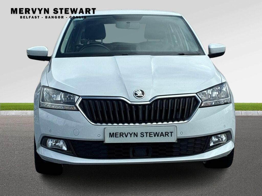 Skoda Fabia Se Drive 1.0 Mpi 60 Ps 5G Man SRZ7957 White #3