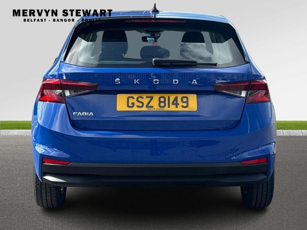 Skoda Fabia Se Comfort 1.0 Mpi 80 Ps 5G Man 2023 Blue #6