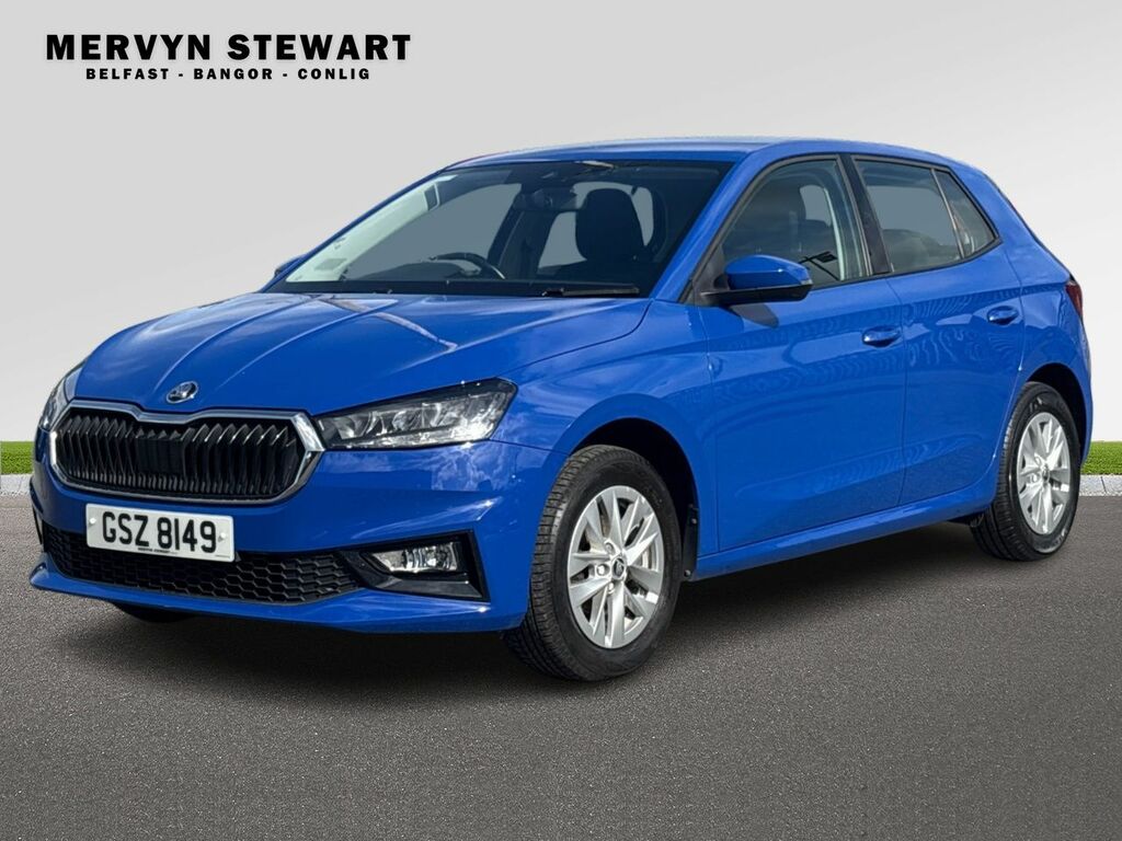 Skoda Fabia Se Comfort 1.0 Mpi 80 Ps 5G Man 2023 Blue #4