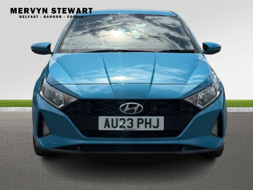 Hyundai I20 Se Connect Mhev 1.0 T-gdi AU23PHJ Blue #3