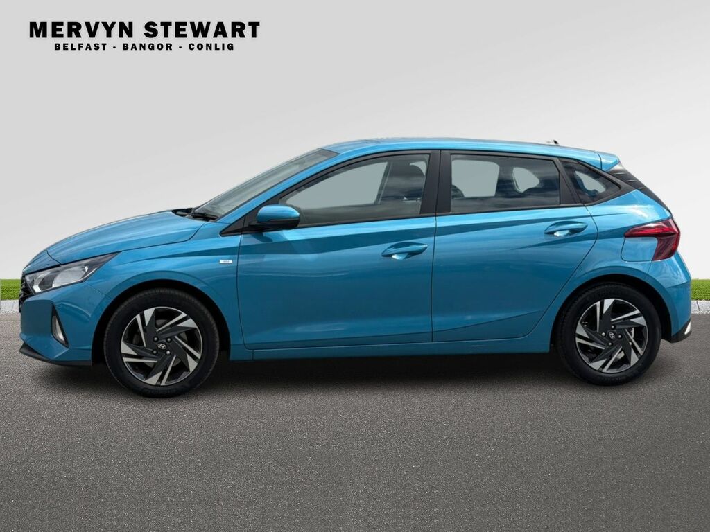 Hyundai I20 Se Connect Mhev 1.0 T-gdi AU23PHJ Blue #5