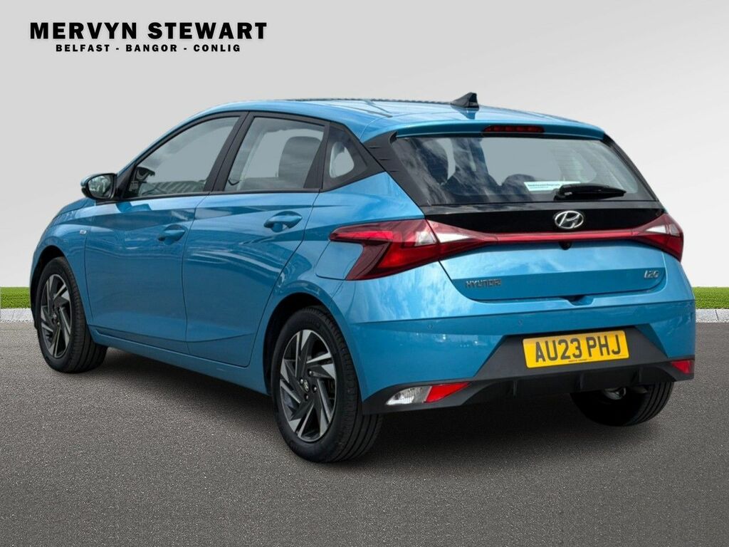 Hyundai I20 Se Connect Mhev 1.0 T-gdi AU23PHJ Blue #6