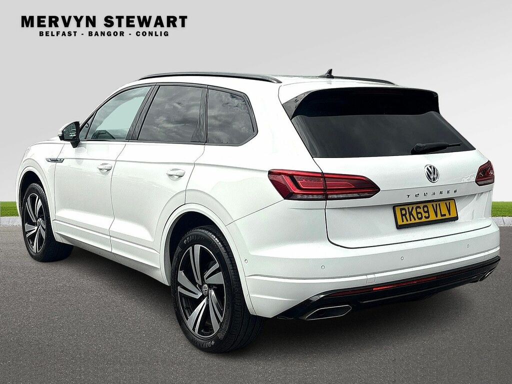 Volkswagen Touareg V6 R-line Tech Tdi A White #6