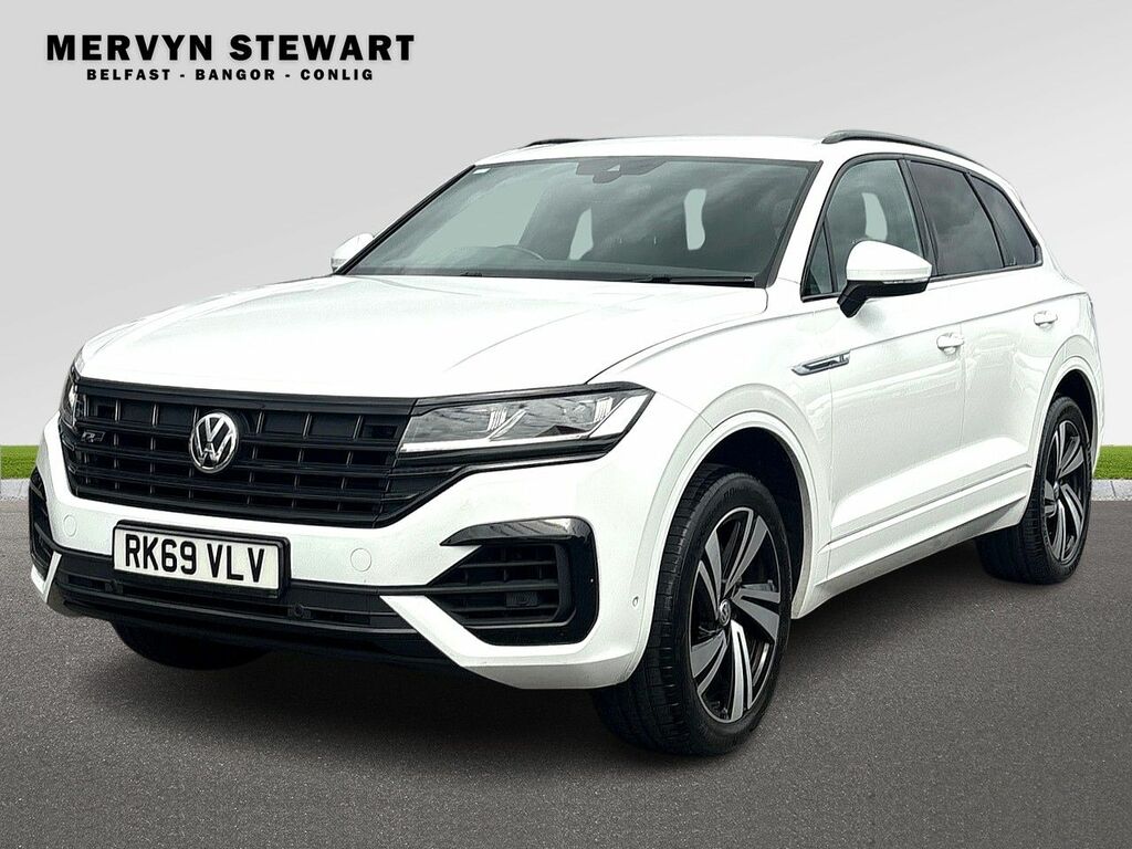 Volkswagen Touareg V6 R-line Tech Tdi A White #4