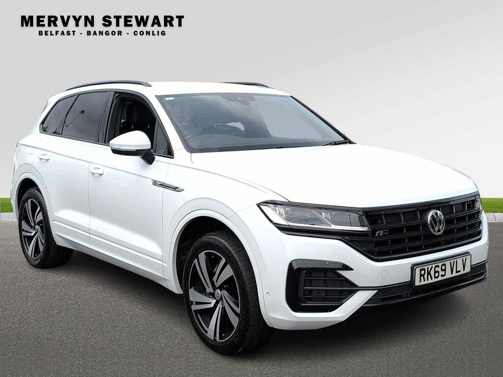 Volkswagen Touareg V6 R-line Tech Tdi A White