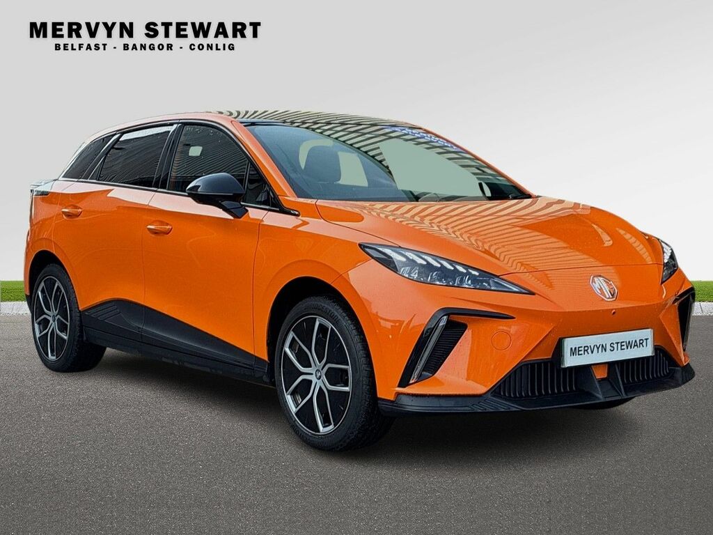 MG MG4 Trophy Ev Extended Range Orange