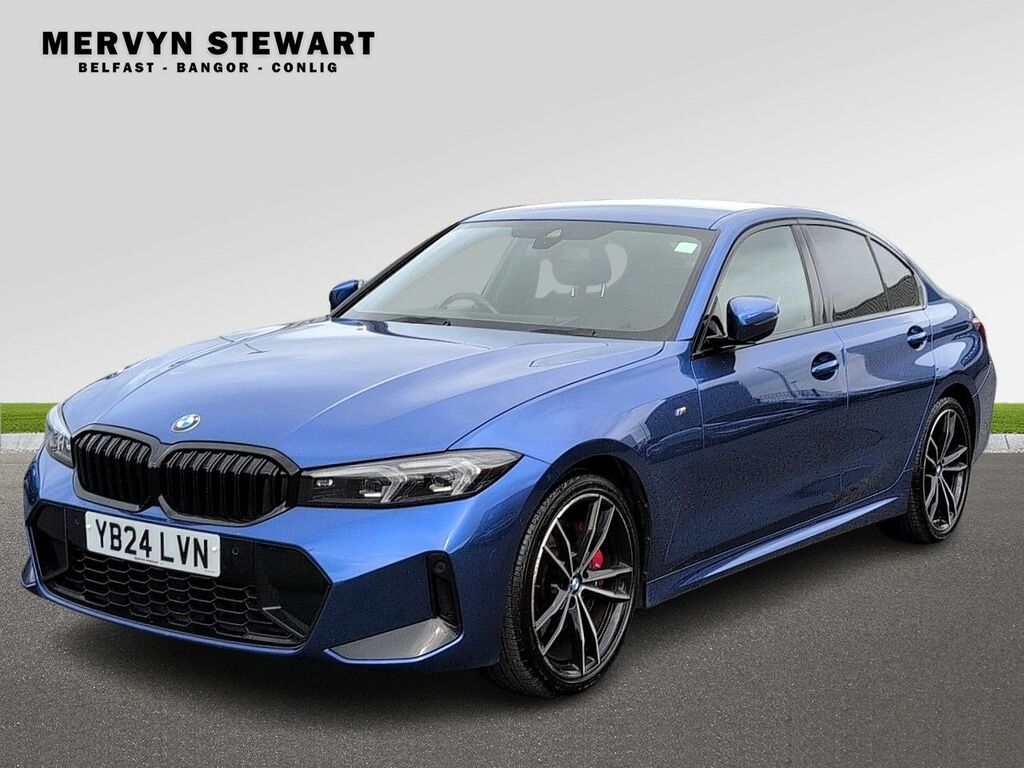BMW 3 Series M Sport YB24LVN Blue #4