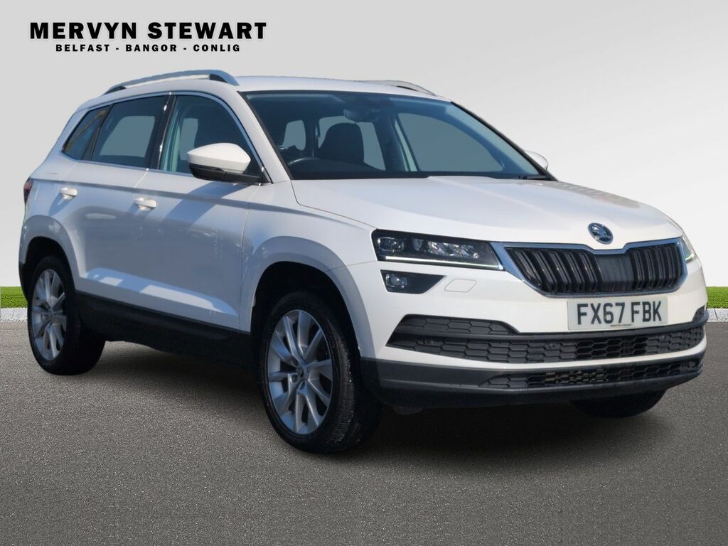 Skoda Karoq Se L 1.0 Tsi 115 Ps Dsg White