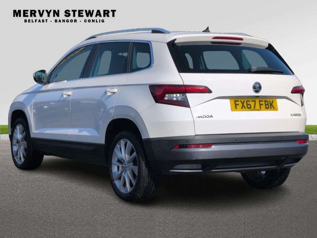 Skoda Karoq Se L 1.0 Tsi 115 Ps Dsg White #6