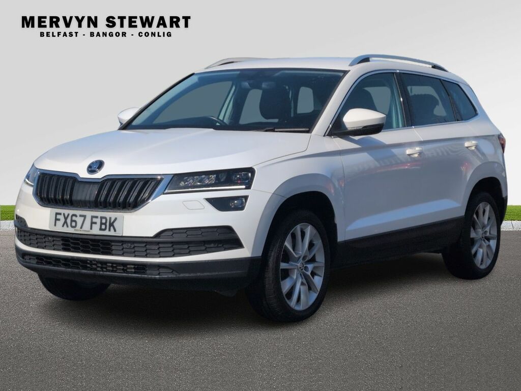 Skoda Karoq Se L 1.0 Tsi 115 Ps Dsg White #4