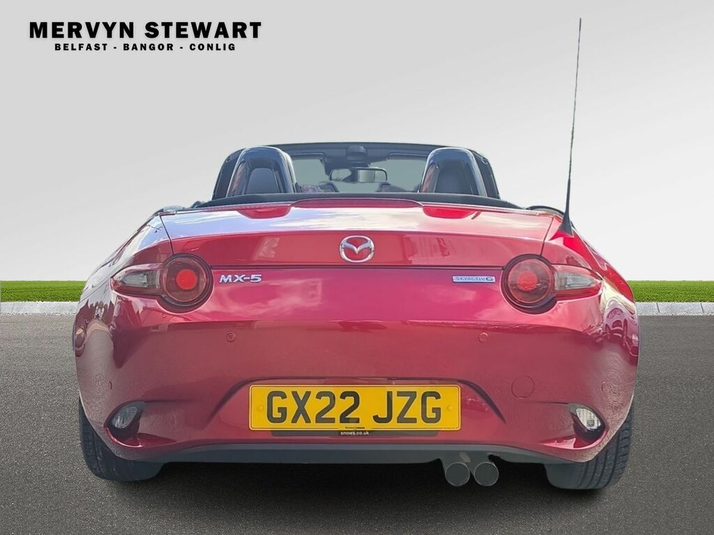 Mazda MX-5 Convertible White #7