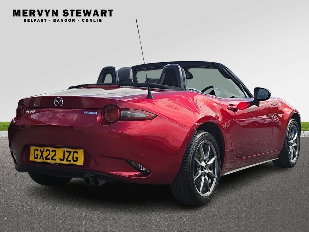 Mazda MX-5 Convertible White #8