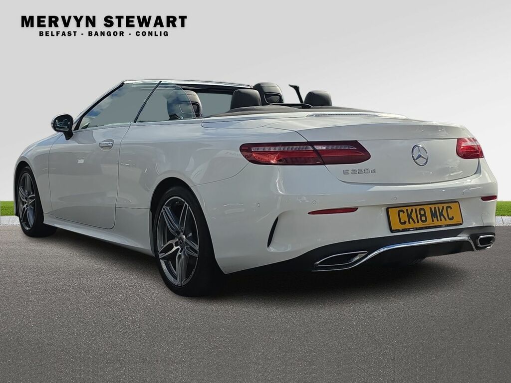 Mercedes-Benz E Class 220 D Amg Lin Prmium White #6