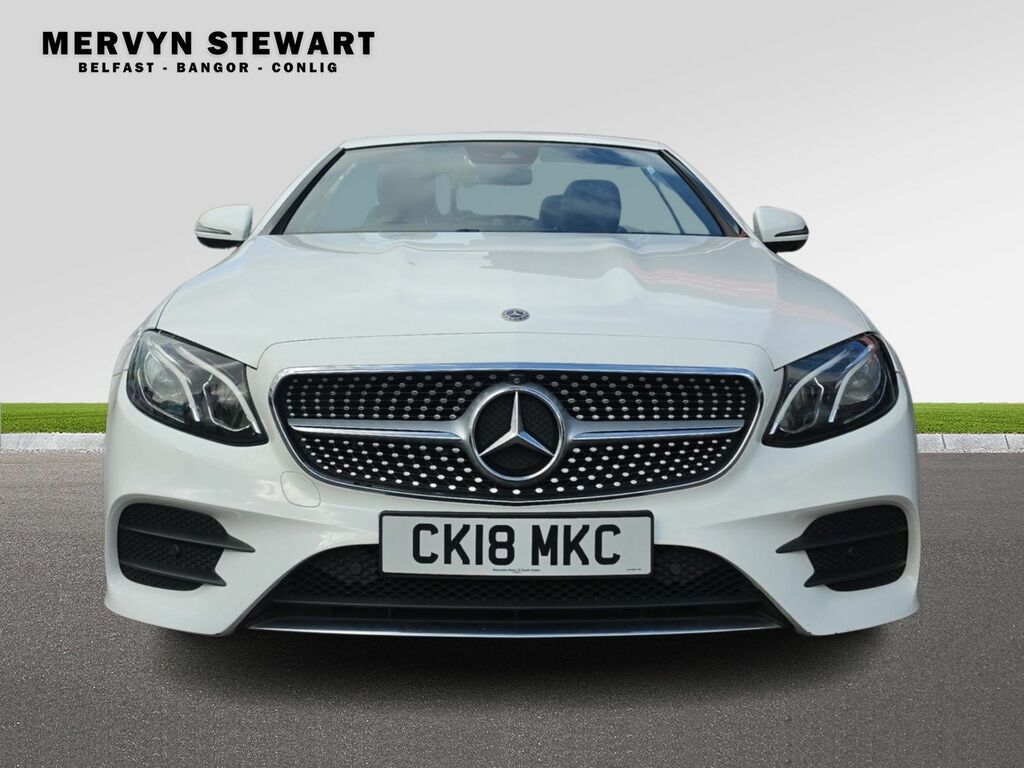 Mercedes-Benz E Class 220 D Amg Lin Prmium White #3