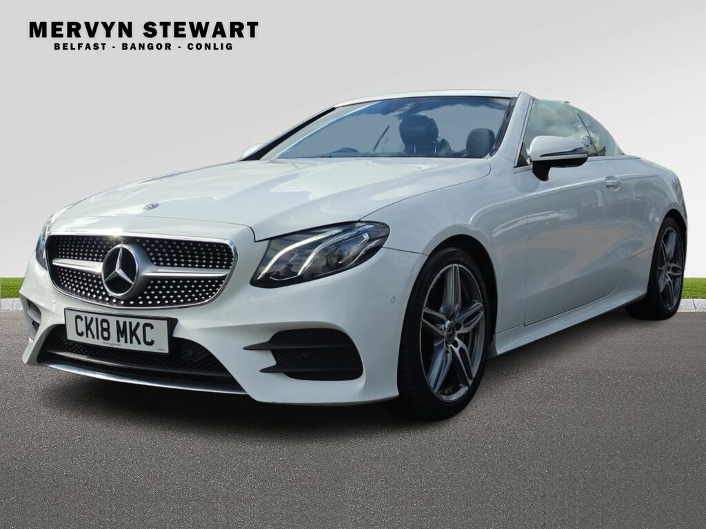 Mercedes-Benz E Class 220 D Amg Lin Prmium White #4