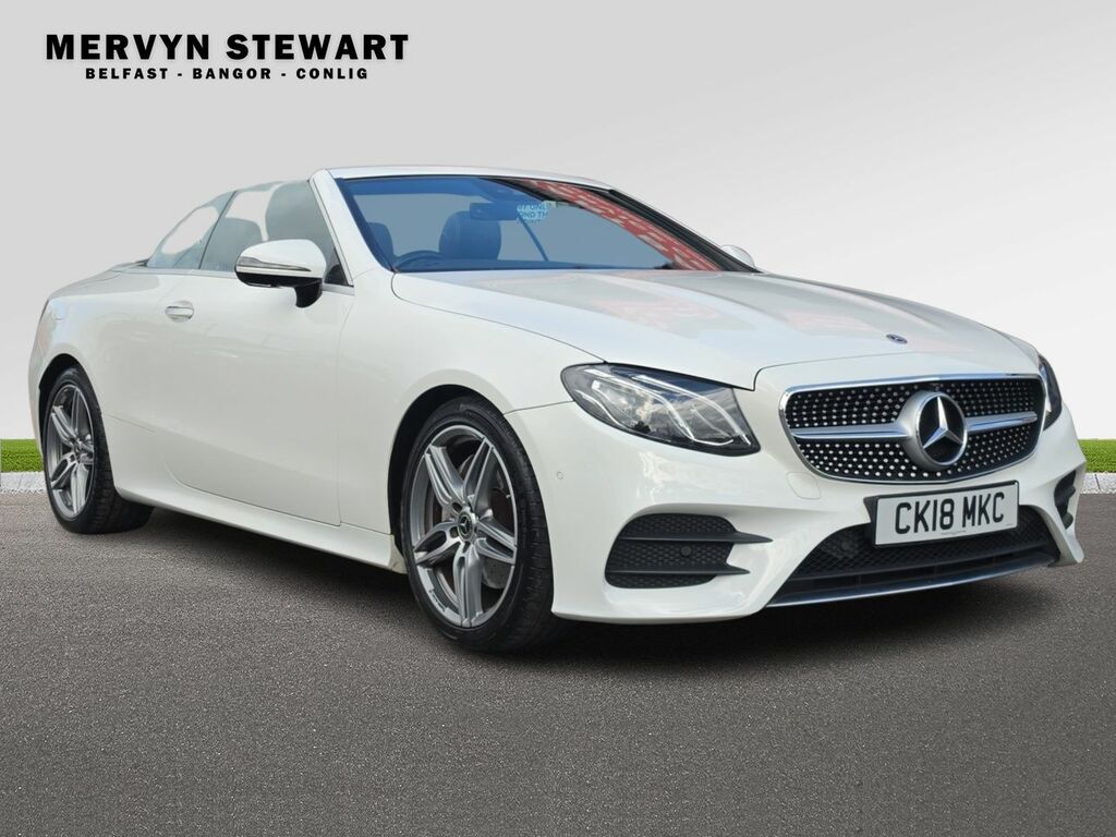 Mercedes-Benz E Class 220 D Amg Lin Prmium White
