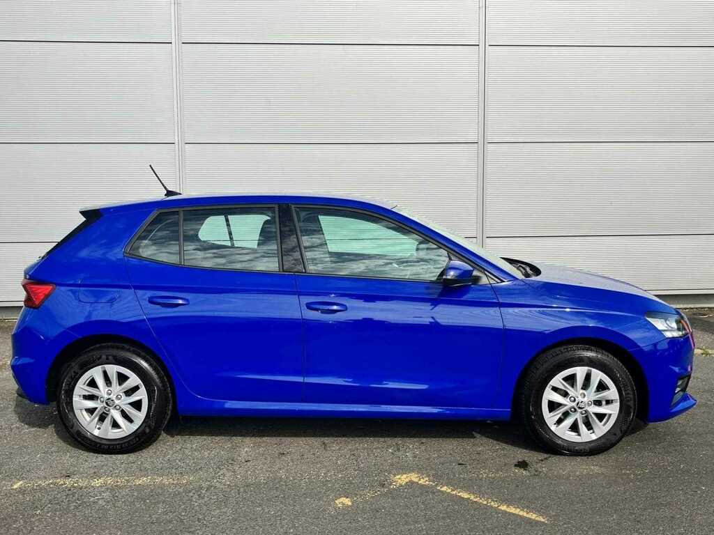 Skoda Fabia Se Comfort 1.0 Mpi 80 Ps 5G Man 2023 Blue #4