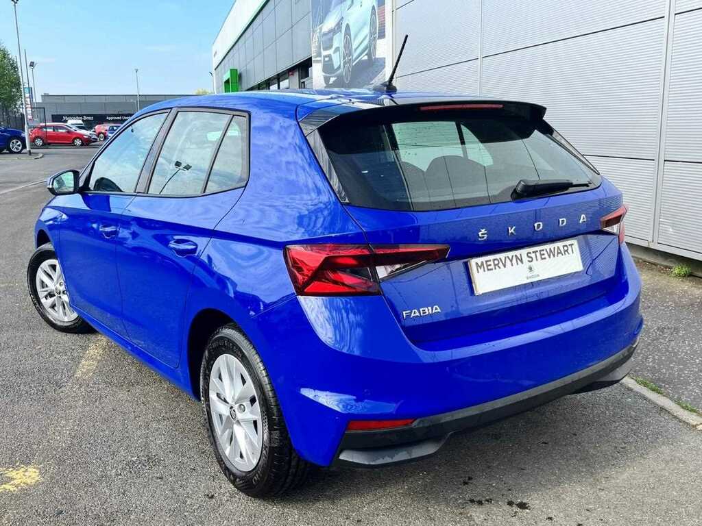 Skoda Fabia Se Comfort 1.0 Mpi 80 Ps 5G Man 2023 Blue #3