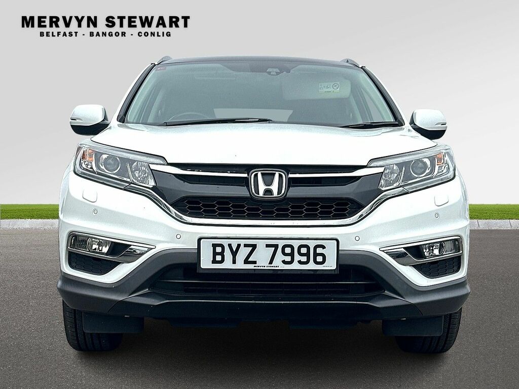 Honda Cr-V Ex I-vtec BYZ7996 White #3