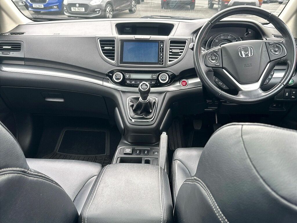 Honda Cr-V Ex I-vtec BYZ7996 White #2