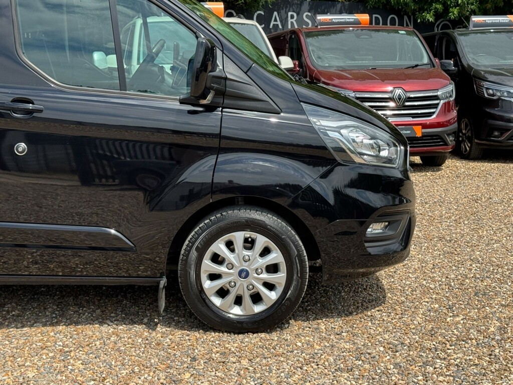 Ford Transit Custom 2.0 280 Ecoblue Limited L1 H1 Euro 6 HN23DKV Black #5
