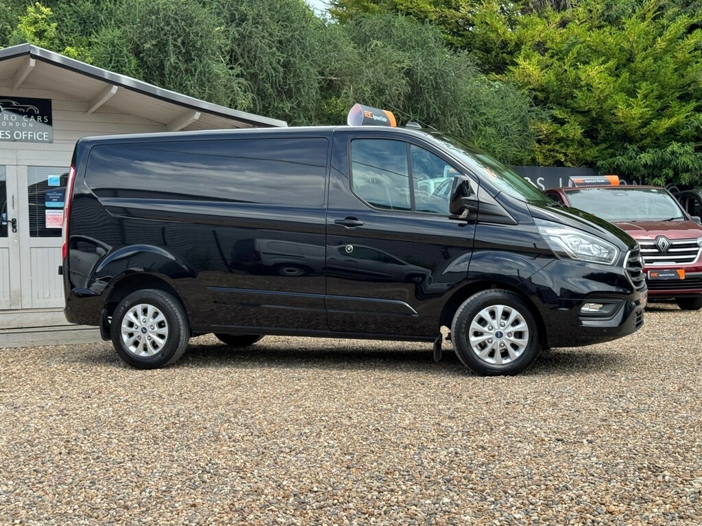 Ford Transit Custom 2.0 280 Ecoblue Limited L1 H1 Euro 6 HN23DKV Black #3