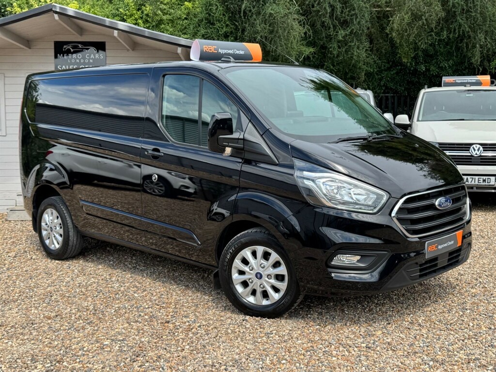 Ford Transit Custom 2.0 280 Ecoblue Limited L1 H1 Euro 6 HN23DKV Black #2