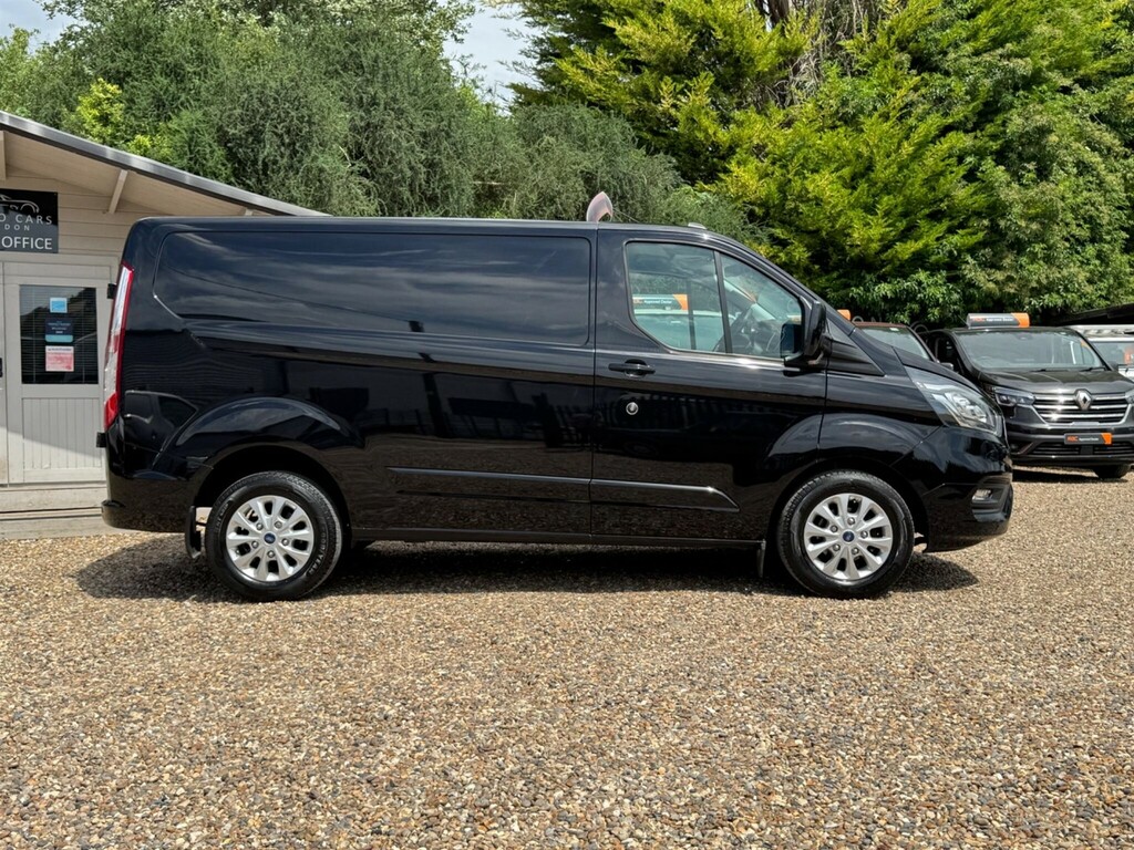 Ford Transit Custom 2.0 280 Ecoblue Limited L1 H1 Euro 6 HN23DKV Black #4