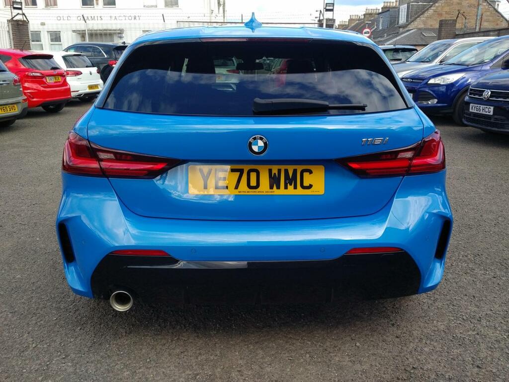BMW 1 Series 1.5 118I M Sport YE70WMC Blue #6