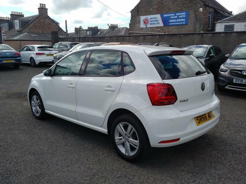 Volkswagen Polo 1.0 Bluemotion Tech Match Edition SR66AUC White #4