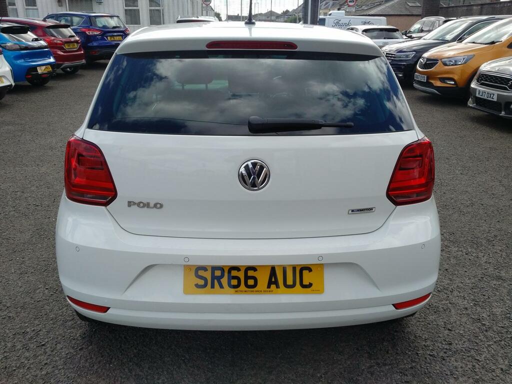 Volkswagen Polo 1.0 Bluemotion Tech Match Edition SR66AUC White #5