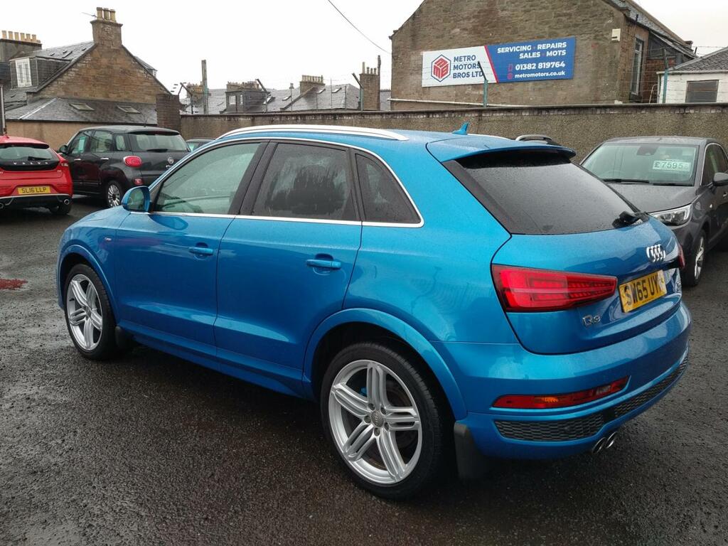Audi Q3 2.0 Tdi S Line Plus Blue #4
