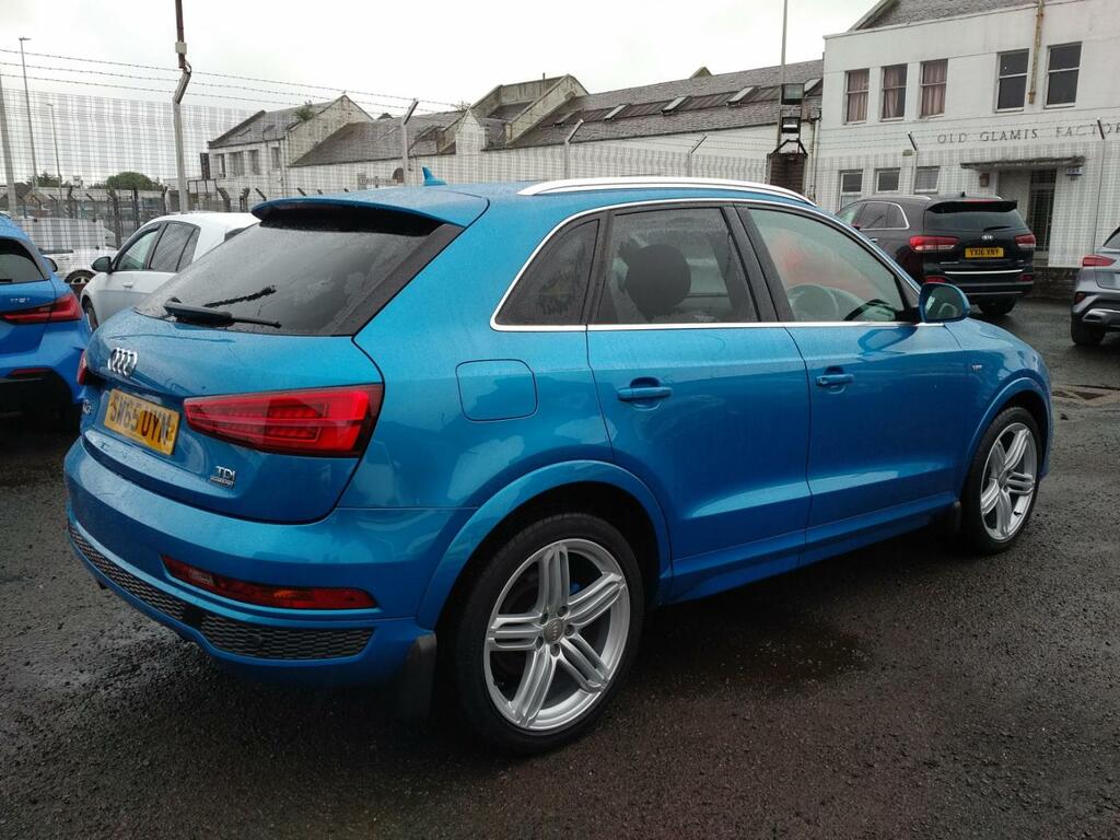 Audi Q3 2.0 Tdi S Line Plus Blue #6