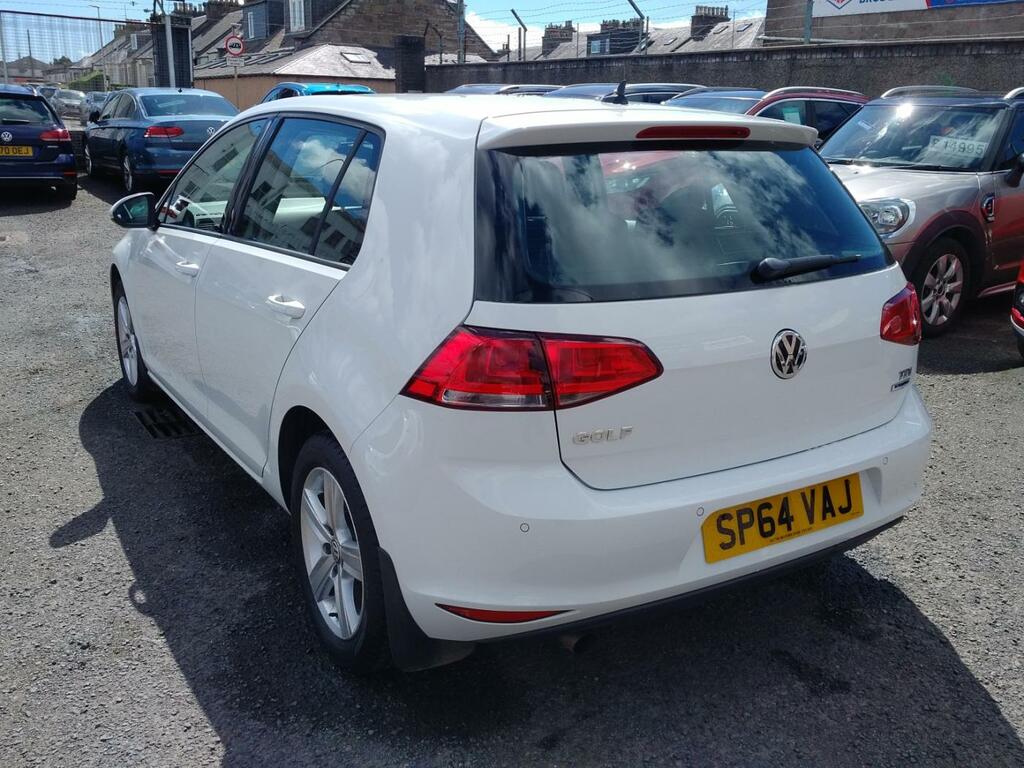 Volkswagen Golf 1.6 Tdi Bluemotion Tech Match White #5