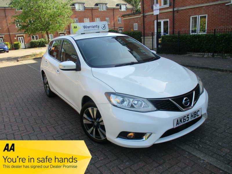 Nissan Pulsar 1.2 Dig-t N-tec Sat Nav Rear Camera - 2015 65 White