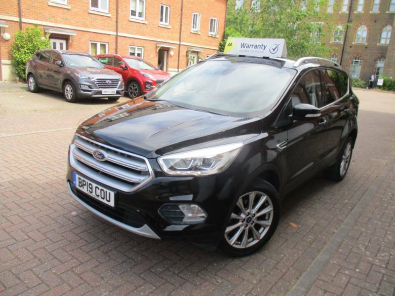 Ford Kuga 1.5 Ecoboost Titanium Edition 2Wd Fsh Satnav B BP19COU Black #4