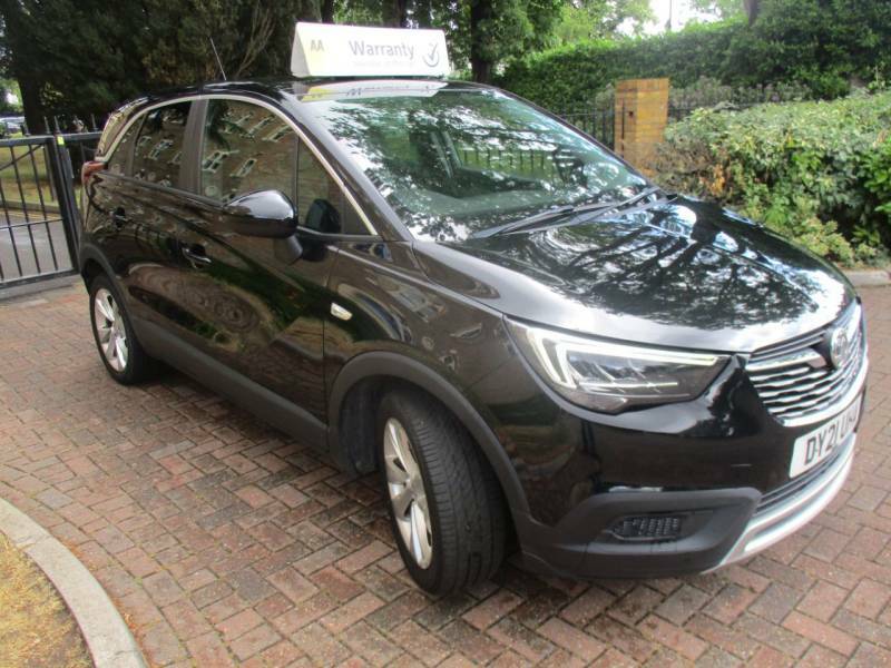 Vauxhall Crossland X 1.2T 110 Bus Ed Nav 6 Spd Ss Bluetooth Black