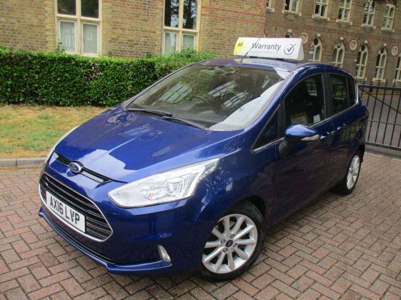 Ford B-Max 1.6 Titanium Powershift Fsh Alloys Bluetooth - Blue #3