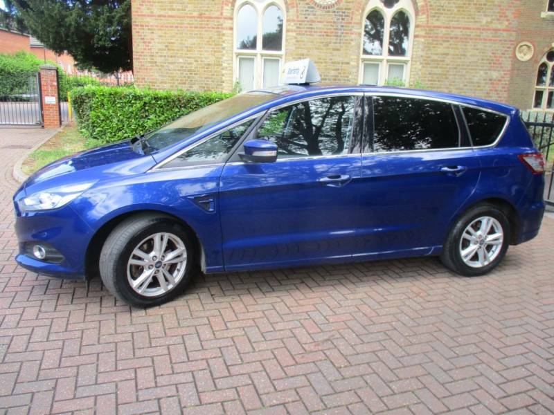 Ford S-Max 1.5 Ecoboost Titanium Fsh Satnav Leather Bluet Blue #5