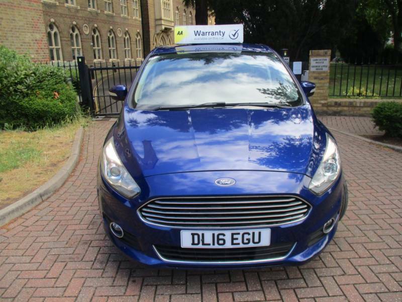 Ford S-Max 1.5 Ecoboost Titanium Fsh Satnav Leather Bluet Blue #3