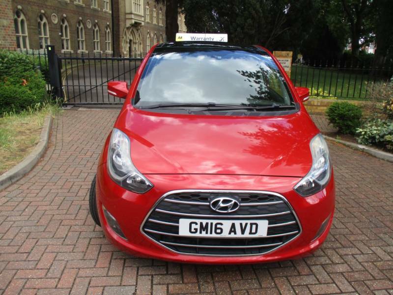 Hyundai Ix20 1.6 Crdi Blue Drive Premium Fsh Bluetooth Allo Red #2