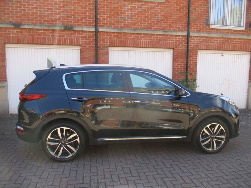 Kia Sportage 1.6T Gdi Isg 4 Panoramic Sunroof Full Leather YE69DXA Black #5